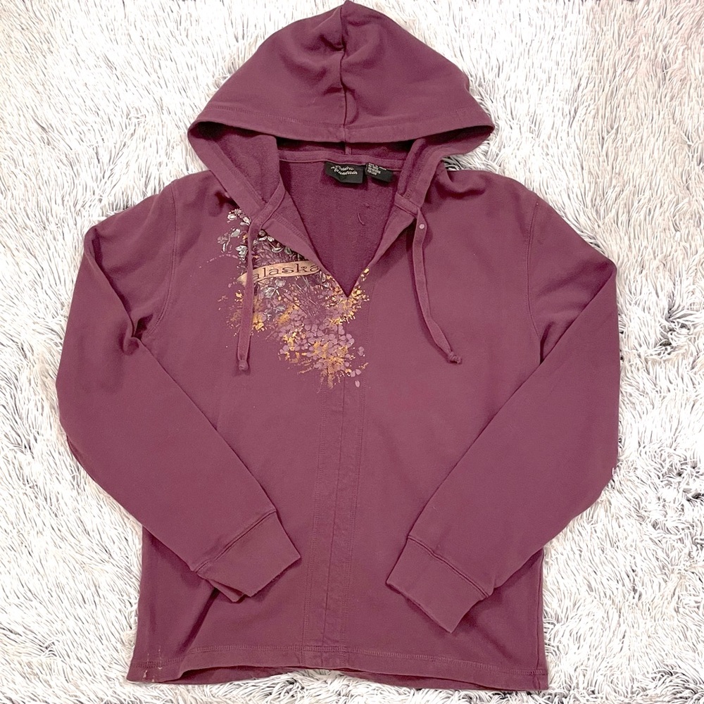 Vintage Y2K Alaska Graphic Hoodie